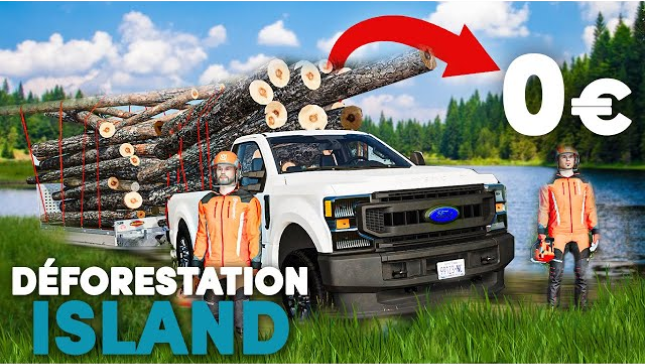 Déforestation Island FS22